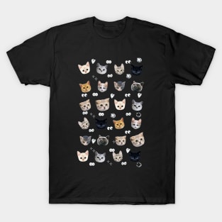 trending cats pattern T-Shirt